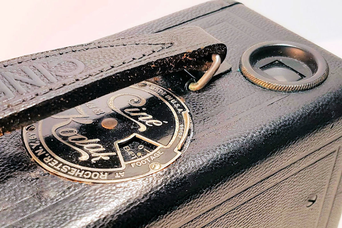 Camera Cine-Kodak Modl B - dessus